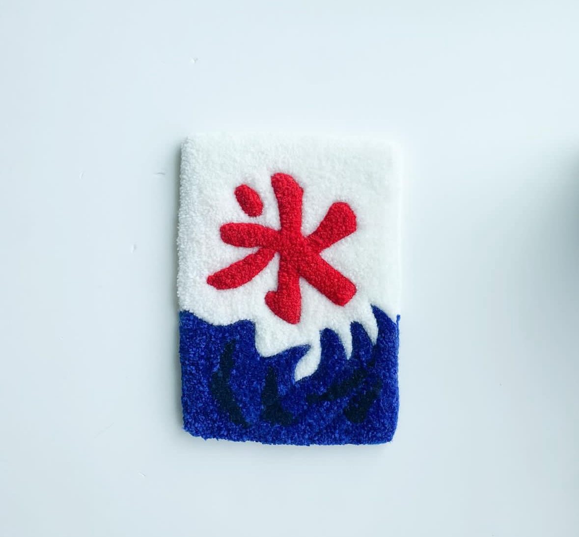 氷旗のラグ